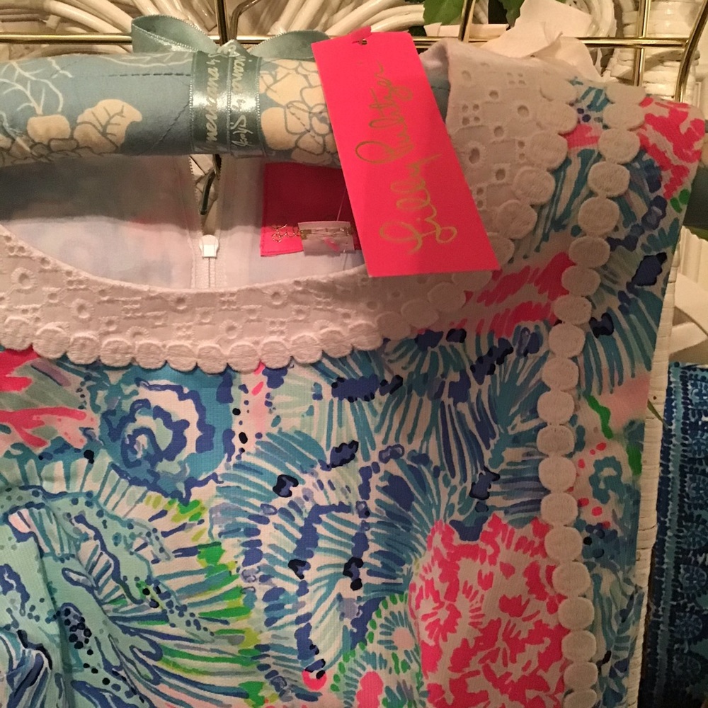 Beautiful Lilly pulitzer shift dress - Picture 4 of 5